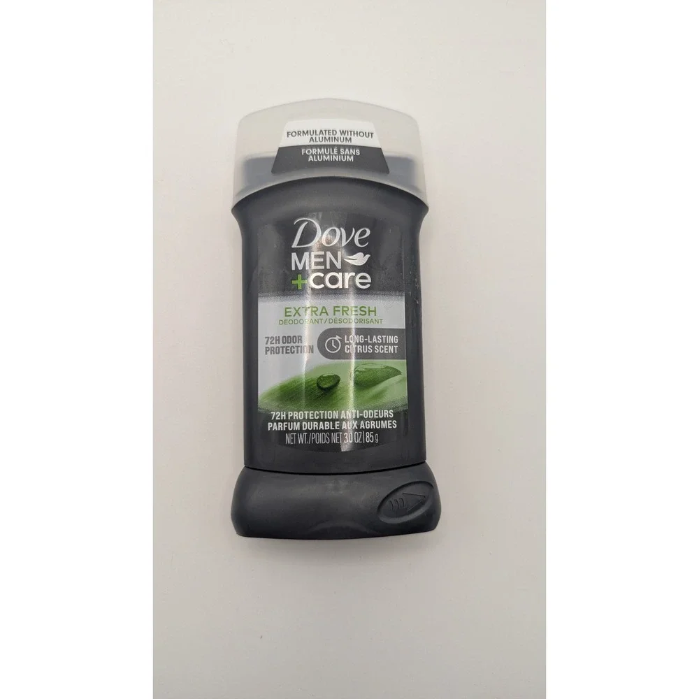 Dove Men+Care Extra Fresh Deodorant Stick Aluminum‎ Free 72H Odor Protection 3oz